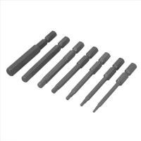 ราคา ดอกไขควงหกเหลี่ยม 7 ชิ้น L65MM ( Drill Bit Hex 7Pcs Set L65mm ) COD (1732601944704058581)