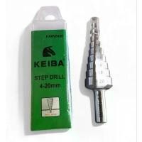 ราคา ขายดี KEIBA 9601002 HXKV0420 ดอกสว่าน step drill HSS M2 9STEP/4-20mm ดอกเจดีย์ keiba KE-9601002 KE-STD-20 (1732314002826234315)