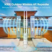 ราคา WAVLINK N300 Wireless Outdoor Access Point พร้อมจ่ายไฟ PoE, พอร์ต WAN/LAN, กันน้ำ, ตัวขยาย Wi-Fi กลางแจ้งระยะไกลด้วยโหมด AP/เราเตอร์/Repeater, เสาอากาศทิศทาง 2x7 dBi (1733021174812935381)
