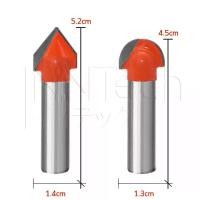 ราคา DOMINIC ชุดดอกทริมเมอร์ 12 Trimmer เซาะร่อง ขุด แกะลวดลาย 1/4" (แกน 6 มิล) สำหรับ เครื่องเซาะร่อง เราเตอร์ หุน (1732984064419333128)