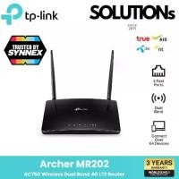 ราคา TP-Link Archer MR202 ผลิตภัณฑ์ใหม่ เราเตอร์ใส่ซิม AC750 4G Router Wifi รองรับ 4G ทุกเครือข่าย(Wireless Dual Band 4G LTE Router) เน็ต บ้าน เราเตอร์ พร้อม ซิมเน็ต ราย ปี (1731820042566338697)