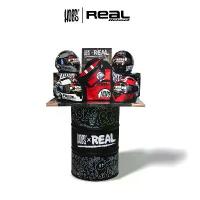 ราคา หมวกกันน็อคReal Helmet รุ่น HOBS X REAL หมวกกันน็อคเต็มใบ แบรนด์ไทย หมวกมาตราฐาน หมวกกันน็อคแท้ ปลอดภัยทุกการขับขี่ Collab HOBS (1733234278909380079)