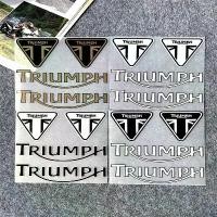 ราคา Suitable for Triumph Bobber Modified Fuel Tank Sticker TRIUMPH 3D Reflective LOGO T120 Helmet Sticker (1734286151184975029)