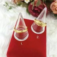 ราคา Discount แหวนทอง คละลาย แหวนตัดลาย แหวนครึ่งสลึง ทองหุ้ม ทองปลอม ทองชุบ ทองไมครอน ฟรีถุงซิปล็อค (1734430486194652665)