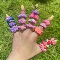 ราคา [พร้อมส่ง] ชุดปั้นแหวนใส่ได้จริง ชุดใหญ่!! (ดินโพลิเมอร์ต้องอบ!!) สามารถปั้นแหวนได้เลยไม่ต้องซื้ออุปกรณ์เพิ่ม ดินโพลิเมอร์ 7สี แถม1สี ปั้นแหวน เข็มกลัด ต่างหูได้มากกว่า40ชิ้น++ (1732331632200354456)