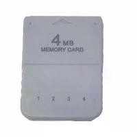 ราคา การ์ดหน่วยความจำขนาด 4MB สำหรับ PS1 (PlayStation 1), การ์ดเก็บข้อมูลความจุสูงสำหรับเครื่องเล่นเกมคอนโซล PlayStation PSX (1734379579143324676)