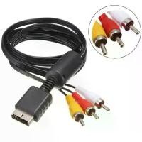 ราคา สินค้าดี ขายดีประจำเดือนนี้ สาย AV PS1 PS2 PS3 Audio Video AV Cable Cord Wire to 3 RCA TV Lead for Sony Playstation PS1 PS2 PS3 สายแปลง Ps2 To AV (1732783320300750217)