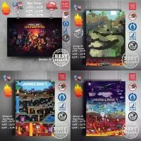 ราคา เกม Minecraft, ศิลปะ, สำหรับ Nintendo Switch, Xbox One, PlayStation 4/5, พิมพ์โปสเตอร์ขนาดใหญ่, สติ๊กเกอร์โปสเตอร์ศิลปะบนผนัง, ภาพวาดกรอบไม้ (1732972822259599295)