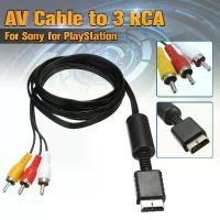 ราคา พร้อมส่งจากไทย Av cable for sony playstation ps2 ps3 เข้า tv (1733849482340697988)