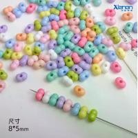 ราคา ลูกปัด ถั่วลิสงจิ๋ว ตัวคั่น อะครลิค ขนาด 5*7mm ขนาดรู 1mm คละสี สีพาสเทล สีมุก สีใส อุปกรณ์งานฝีมือ งานร้อย สร้อย กำไล พวงกุญแจ สายคล้องแมส DIY (1730790075334232157)