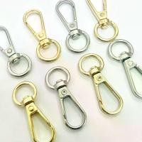 ราคา ห่วง ตะขอ ห่วงสปริงล็อค เงิน ทอง ของตกแต่งชิ้นงาน ทำพวงกุญแจ อุปกรณ์งานฝีมือ DIY (1732984866085963658)
