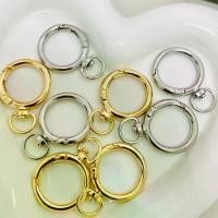 ราคา ห่วง ห่วงสปริงล็อค กลม เงิน ทอง 25mm สำหรับ อุปกรณ์งานฝีมือ DIY ทำพวงกุญแจ (1732921287755663242)