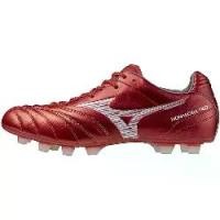 ราคา Mizuno Soccer Spikes Monarcida NEO 3 WIDE ELITE Club กิจกรรมฟุตบอลน้ําหนักเบาทับทิมสีแดงสีขาว 25.0 ซม.3E (1734427567337604845)