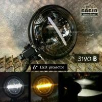 ราคา ไฟหน้า LED Projector ขนาด 6 นิ้ว ไฟหรี่กลาง จุดยึดใต้โคม (1729643568859155161)