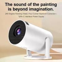 ราคา (COD) HY300mini HY200 Projector Wireless Cannon Home Portable Car Projector (1733490752762120124)