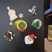 ราคา Cross-Border Hot-Selling Building Block Fridge Magnets Cartoon Cute Christmas Decoration Fridge Magnets Halloween Decoration Fridge Magnets Magnetic (1733975647509645237)