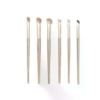 ราคา Cangzhou Makeup Brush Scythe Nose Shadow Brush Half-Fan Shaped Slanted Head Scythe Eyeliner Brush Blade Brush Eyelid Aegyo-sal Brush (1733592317691069751)