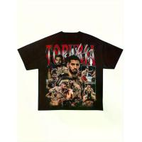 ราคา เสื้อยืดชาย Vintage El Matador MMA ลายเข็มขัดแชมป์สีดำและท่าทางการต่อสู้สุดพลัง, แบบพอดีตัว, เสื้อแขนสั้น Retro สไตล์เก๋, ซักเครื่องได้, ชุดกีฬาสร้างแnumhfkmars (1734446780883240798)