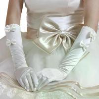 ราคา ถุงมือยาวแต่งงานเจ้าสาว, สำหรับผู้หญิง, สีขาว, กุทัณฑ์คู่, ตกแต่งมุกเทียม, 1 คู่, El (1731786707075761694)