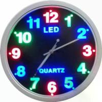 ราคา ห้องเช่า, การจัดหมวดหมู่, LED นาฬิกาแขวนอลูมิเนียม ไฟLED เครื่องเดินเรียบไร้เสียงรบกวน ขนาด 10 นิ้ว(25ซม.) รุ่น ZUARTZ LED CLOCK 801 , ราคาไม่แพง ,ติดตั้งอย่างรวดเร็ว (1733856825778013962)