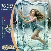 ราคา Smart Watch Frozen Fantasy World, Dynamic Characters, Thousand-Piece Puzzle, Unlock Ice Blue Glow, Touch Ice Patterns, Long Flowing Hair, Bubble Atmosphere, Immersive Puzzle Expe (1733953306329122363)