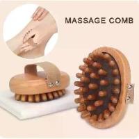 ราคา 2025 New 2025 New Style Air Cushion Meridians Brush, Meridians Touch Device, Bamboo Massage Brush, Scalp Massage Airbags, Wooden Body Massage Brush (1733616553419310464)