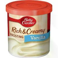 ราคา ขายร้อน สินค้าแนะนำ Betty crocker rich & creamy frosting vanilla 453g. ฟรอสติ้งวานิลลา (1734322248211990405)