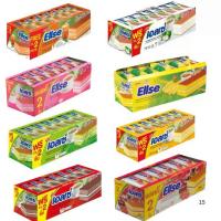 ราคา [พร้อมส่ง] Ellse Snacks, Whole Box, Layer Cake, Stuffed with Cream, Pandan, Vanilla, Chocolate, Strawberry, Pandan, Jam. (1734390327608313066)