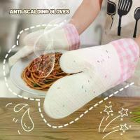 ราคา ถุงมืออบซิลิโคนกันลื่น คุณภาพระดับพรีเมียม ทนอุณหภูมิสูง ฉนวนกันความร้อน เหมาะสำหรับเตาอบ ไมโครเวฟ ย่าง ปลอดภัย 1 ชิ้น (1733698097504945220)