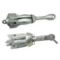 ราคา ตะขอเกี่ยวแบบพับได้สำหรับเรือใบ/เรือคายัค/บอร์ดแผ่นน้ำแข็ง/เรือดิงกี้/เรือตกปลา ทำจากเหล็กกล้าคาร์บอนชุบสังกะสี แบบพับได้ (1734437734160959014)