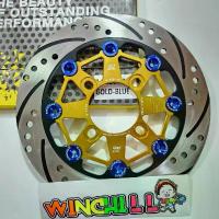 ราคา ZERN8.1 จานดิสเบรค งานCNC ทองหมุดน้ำเงิน ลายสามเหลี่ยม 220 มิล WAVE110i / WAVE125 ปลาวาฬ / SPARK135 / MSX / NOUVO / X-1 ต้องมีในชีวิต สปอตไลท์ มอไซค์ ไฟ หน้า โปรเจคเตอร์ (1734443914851157298)