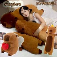 ราคา [COD] [tiktok]【Chool】Ready to Ship Capybara 50/70/90cm Capybara Doll, Throw Pillow, Soft and Cute. Suitable for Birthday Gifts (1733060677172692429)