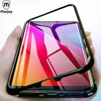 ราคา ซองกันน้ำสำหรับโทรศัพท์A2ZSHOP Samsung Galaxy S8, Samsung GalaxyS8 (Back Side Glass Only No Front Glass) Luxury Hard Full Protection Phone Case For 360 Magnetic Adsorption Case f (1734426176590677027)