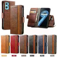 ราคา Realme 14 13 12 11 10 9 PRO PLUS 9i 8i Luxury Leather Case Flip Magnet Retro Wallet Book Full Cover On Realme 10 8 PRO PLUS Bags (1734294447998862363)