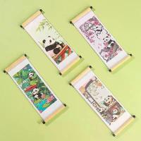 ราคา New Original Cute Panda Fridge Magnet Scroll Magnet Tourist Attraction Souvenir Magnetic Fridge Magnet Cartoon (1734028120088938252)