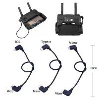 ราคา อะแดปเตอร์สายเคเบิลข้อมูล OTG, 30 ซม., เข้ากันได้กับ DJI Spark, Mavic Pro, Air 2, Zoom, Mini, MINI SE, โดรน, แท็บเล็ต, โทรศัพท์, Type-C, Micro-USB, Hubsan Zino (1731352424067861284)