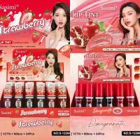 ราคา {24 Sticks} Sasimi Moisture & Nourish Color Lip Tint, Liquid Lip Tint, Moisturizing, Clear and Vibrant Color, Fruit Extracts. (1734694785360758138)
