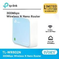 ราคา ✲TP-LINK TL-WR802N 300Mbps Wireless N Nano Router/ivoryitshop❊ 【จัดส่งทันที】 (1734295708637235161)