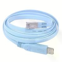 ราคา USB to RJ45 for Cisco USB Console Cable Debugging Line Suitable for Cisco H3C HP Arba 9306 Huawei Router Flip Console (1734192324523820544)