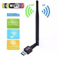 ราคา [พร้อมส่ง] 600Mbps USB2.0 Wireless WiFi Router 802.11 N อะแดปเตอร์ PC การ์ดเครือข่าย LAN สำหรับ PC เครือข่าย WIFI Dongle internet (1732944858575374165)