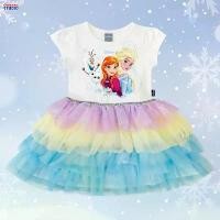 ราคา Disney Frozen Elsa&Anna Girl Dress - ชุดเดรสกระโปรงเด็กผู้หญิง ลายเจ้าหญิงโฟรเซ่น เอลซ่า แอนนา คําแนะนําการขายที่ร้อนแรงในเดือนนี้ (1732601645797115338)