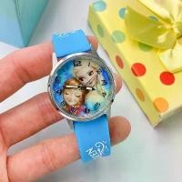 ราคา นาฬิกาเด็ก ลายเจ้าหญิง frozen สายยาง (1733966433373750532)