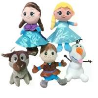 ราคา ตุ๊กตาเจ้าหญิงเอลซ่าและแอนนาจากภาพยนตร์ Frozen ของเล่นตุ๊กตาผ้ากำมะหยี่ ตุ๊กตาหุ่นหิมะการ์ตูน (1734392354057979836)