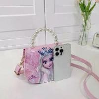 ราคา กระเป๋าถือเด็กอเนกประสงค์รุ่นใหม่ กระเป๋าสะพายไหล่ลายการ์ตูน Frozen น่ารักสวยงามสำหรับเด็กผู้หญิง กระเป๋าสะพายข้างลายการ์ตูนทันสมัย (1734539049686697829)