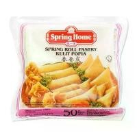 ราคา ขายร้อน สินค้าขายดี สปริงโฮม แผ่นปอเปี๊ยะแช่แข็ง 5 นิ้ว 50 แผ่น (SPRING HOME Frozen Spring Roll Sheet 5" 50 pcs) (1732862313612608765)