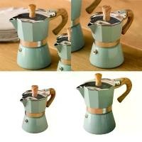 ราคา 150/300มล. เครื่องชงกาแฟเอสเปรสโซ หม้อโมคค่าอลูมิเนียม เครื่องชงกาแฟแบบเพอร์คอลเลเตอร์ หม้อตั้งเตา ด้ามไม้โบราณ เครื่องชงกาแฟ อุปกรณ์คาเฟ่ (1733677891471443578)