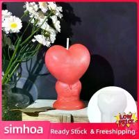 ราคา [ส่งฟรี] simhoa Heart Shape Candle Mould Craft Supplies DIY Craft Resin Casting Mould for Valentine's Day Weddings Holiday Gifts Anniversary (1734328729237424019)