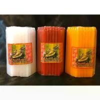 ราคา [พร้อมส่ง] เทียนหนักบาท เทียนหอม เทียนหอมเต่ามังกร เทียนหนักบาท เทียนเล่มบาท (1734449810402018792)