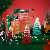 ราคา เทียนต้นคริสต์มาส เทียนหอม ของขวัญคริสต์มาส ของตกแต่งคริสต์มาส (1732801768811234320)
