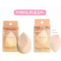 ราคา MEILINDA ฟองน้ำไข่ ฟองน้ำเกลี่ยรองพื้น Better Skin Sponge Blender Better Skin Sponge Blender MC-5086 (1733577250576369218)
